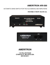 AMERITRON ARI-500 User manual