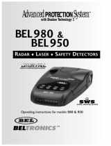 Beltronics BEL 980 and BEL 950 User manual