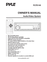 Pyle PLTD145 User manual