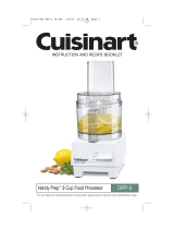 Cuisinart DFP-3 User manual