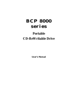 BTC BCP 8000 Series User manual
