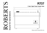 Roberts R737 User manual
