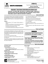 White Rodgers 1F80-51 User manual