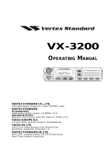 Vertex Standard VX-3200 Series Operating instructions