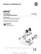 Memphis 312393J - PR70 2 Component Liquid Dispensing Systems User manual