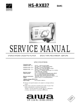 Aiwa FR-C150 User manual