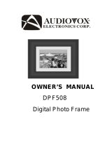 Audiovox DPF508 User manual