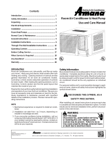 Amana Heat Pumps User manual