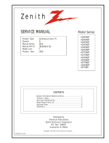 Zenith H20F34DT Series User manual