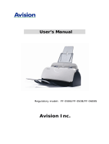 Avision AV121 User manual