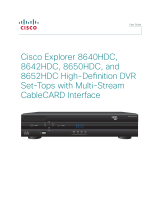 Cisco Explorer 8650HDC User manual