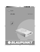 Blaupunkt GTA 260 Owner's manual