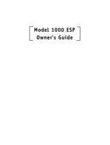 DEI 6000 ESP Owner's manual