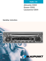 Blaupunkt Essen CD31 Owner's manual