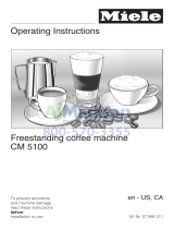 Miele G 5100 Operating instructions