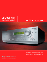 Anthem AVM 20 v2 User manual