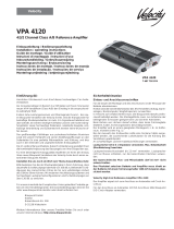 Car audio systems VPA 4120 Owner's manual
