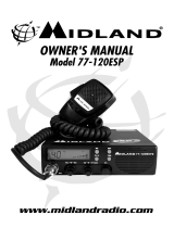 Midland 77-120ESP Owner's manual