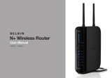 Belkin F5D8235 - N plus Wireless Router User manual
