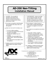 American Dryer Corp. AD-200 User manual