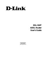 D-Link DSL524T User manual