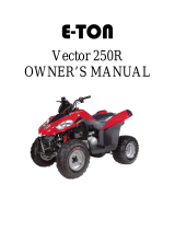 Eton Vector 250R User manual