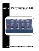SHOWTEC Party Dimmer IEC User manual