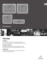 Behringer VT100FX User manual