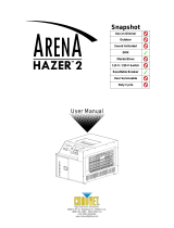 Chauvet Arena Hazer User manual