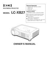 Eiki LC-XB27N User manual