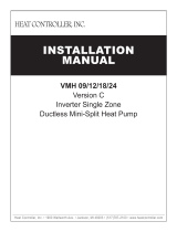 COMFORT-AIRE VMH 18 Installation guide