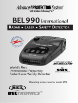 Beltronics BEL 990 Owner's manual