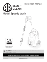 Blue Clean Speedy Wash User manual