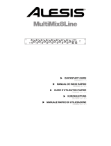 Alesis MULTIMIX 8 LINE Owner's manual