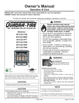 Quadra-Fire CASTINS-CSB Owner's manual