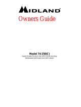 Midland 74-250(C) User manual