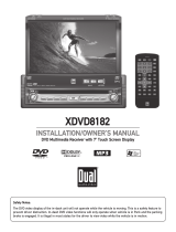 Dual Electronics Corporation XDVD8182 User manual