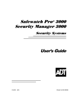 ADT Safewatch Pro 3000 User manual