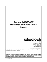 Wheelock SAFEPATH RSAPE-B Installation guide