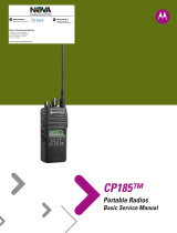 Motorola CP185 Series Datasheet