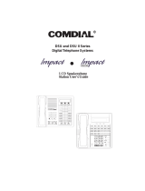 Comdial Impact SCS 8312S Series User manual