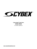 Cybex International 11000_CHEST PRESS Owner's manual