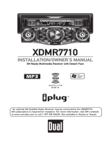 Dual XDMR7710 User manual