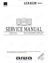 Aiwa LCX-357 User manual