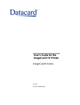 DataCard ImageCard IV User manual