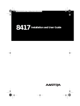 Aastra Telecom 8417 User manual