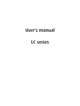 Barco LCS-47 User manual