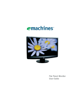 eMachines E211H - Bmd Widescreen LCD Display User manual