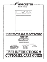Worcester 400 User manual