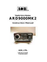 AOR ARD-25 Owner's manual